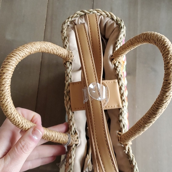 NWT Colorful straw bag from A New Day Target - Picture 2 of 8